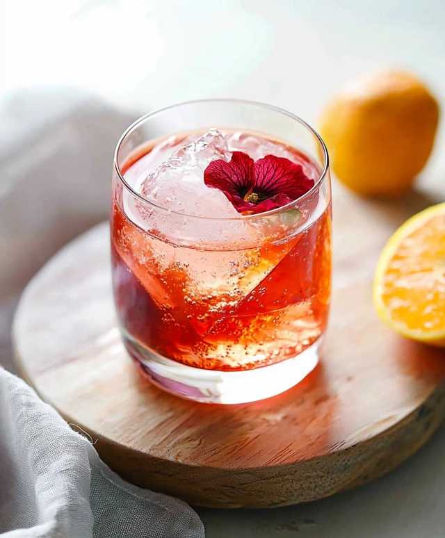 Fizz d'hibiscus